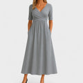Elegante vestido midi