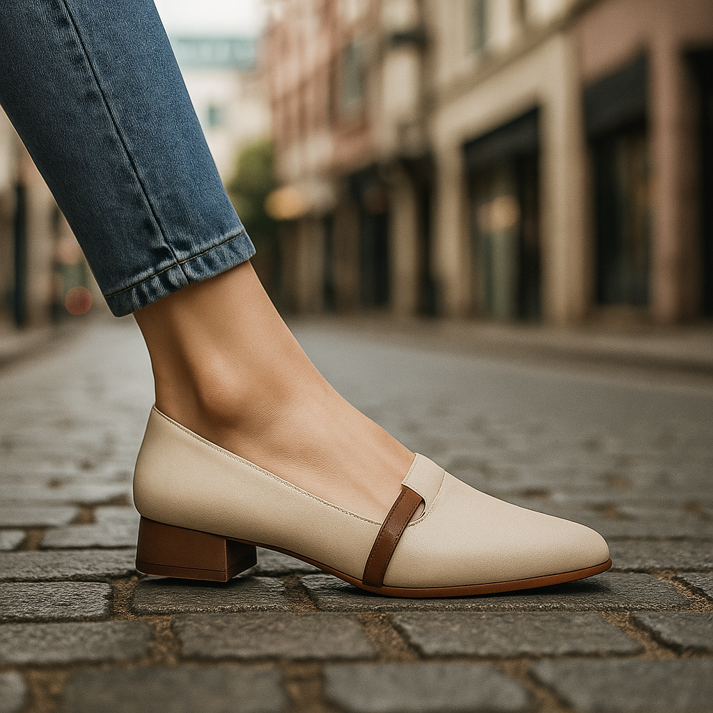 Zapato casual estilo retro
