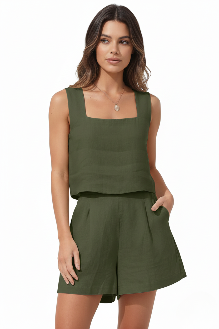 Linen Aura Set – Conjunto De Dos Piezas