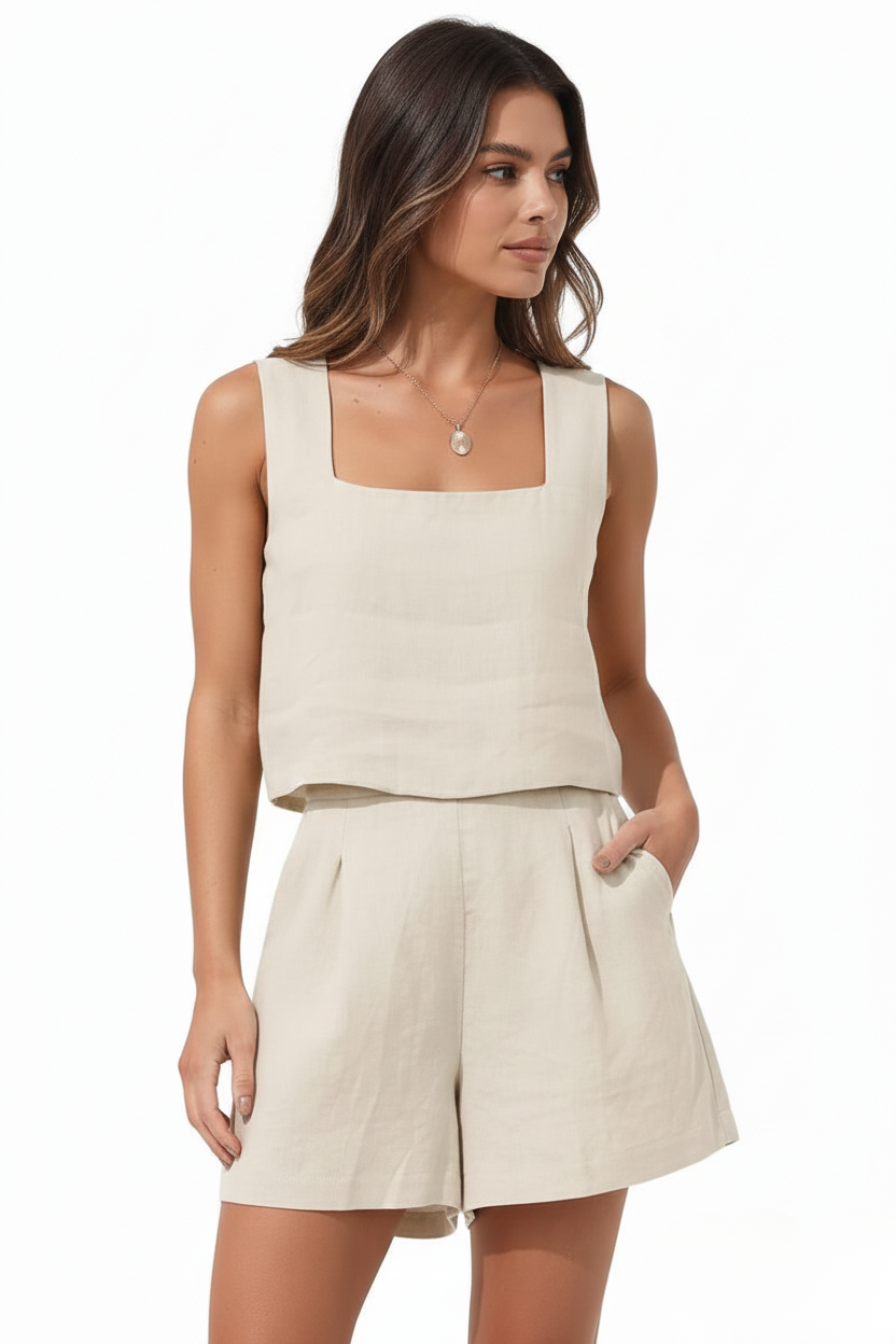 Linen Aura Set – Conjunto De Dos Piezas