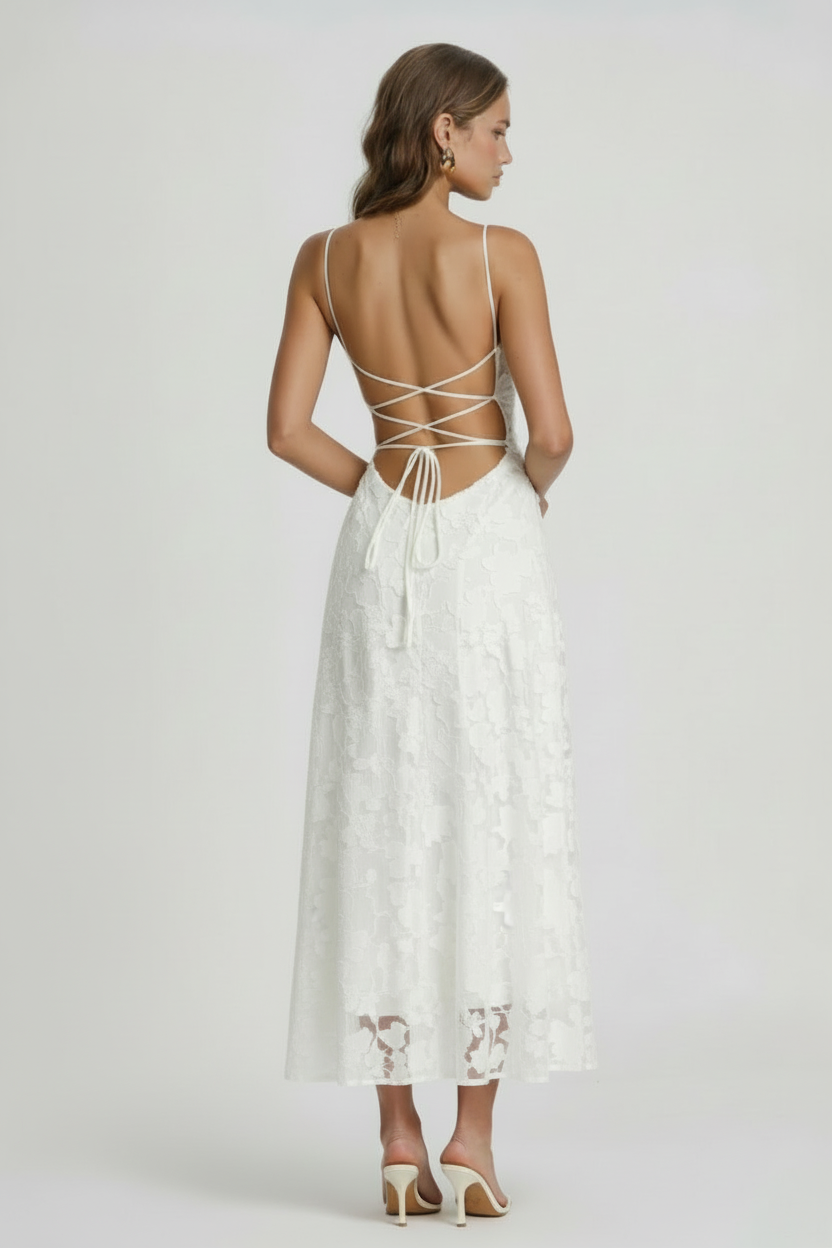 Vestido Midi Burgundy Elegante que Enamora