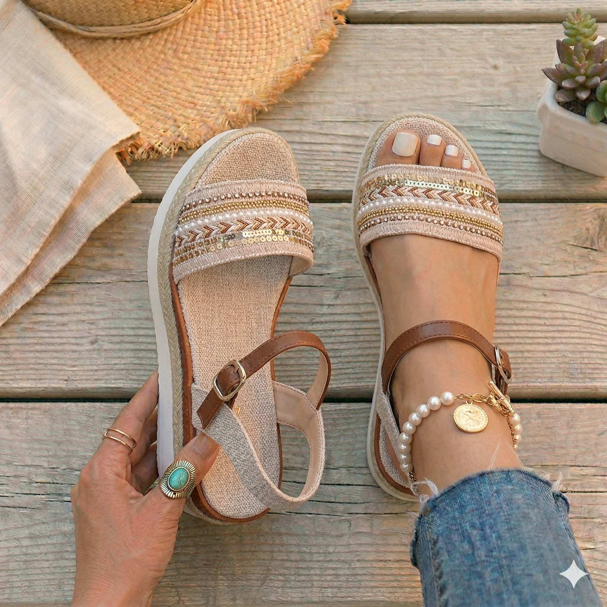 Sandalias Boho – Libertad, Estilo y Confort en Cada Paso