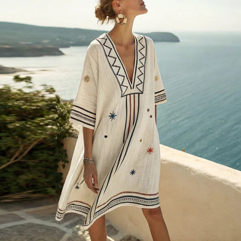 Naomi - Vestido Elegante y Versátil para Días de Verano