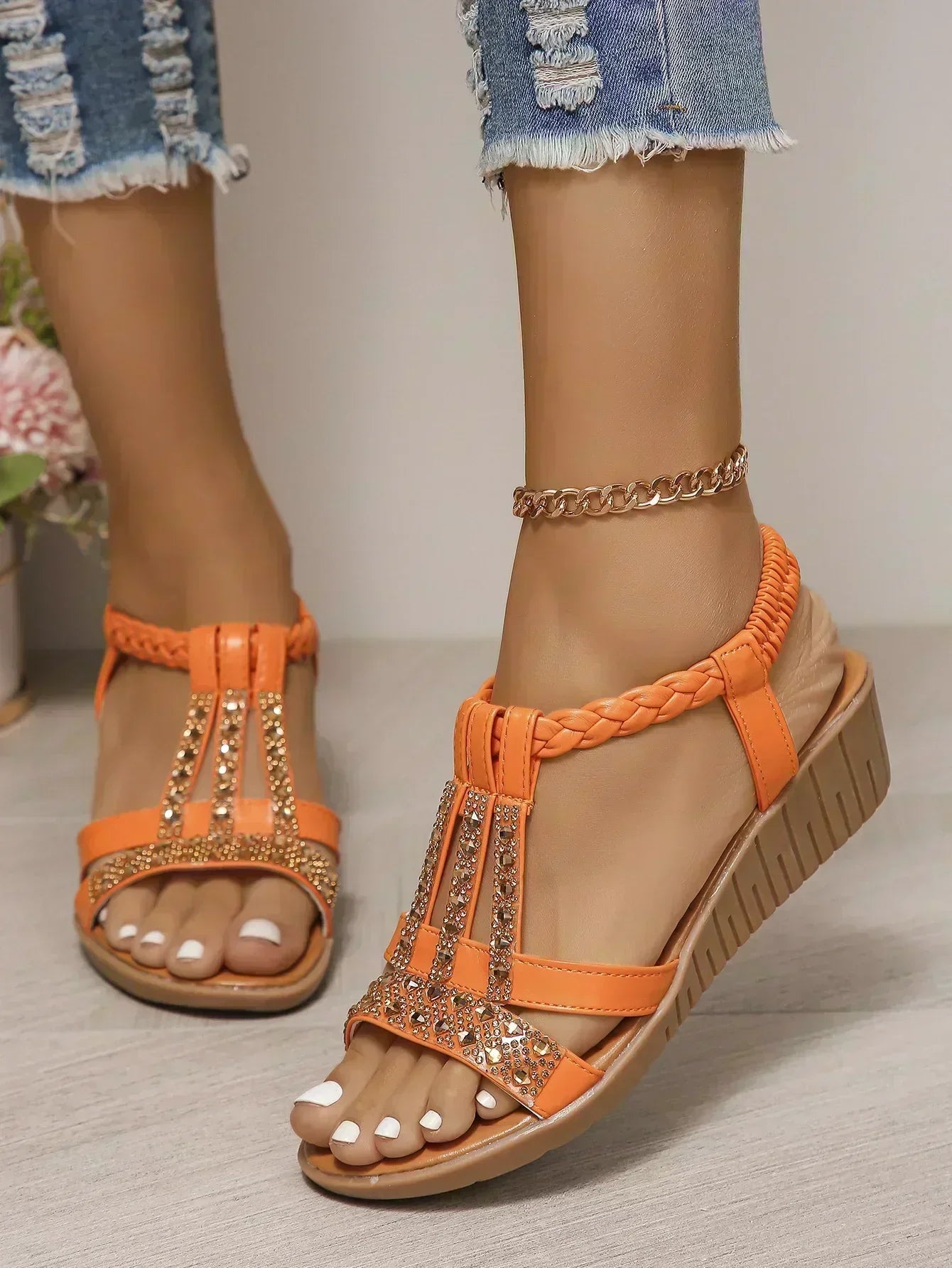 Sandalias Ortopédicas Sofía – Elegancia y Confort Todo el Día