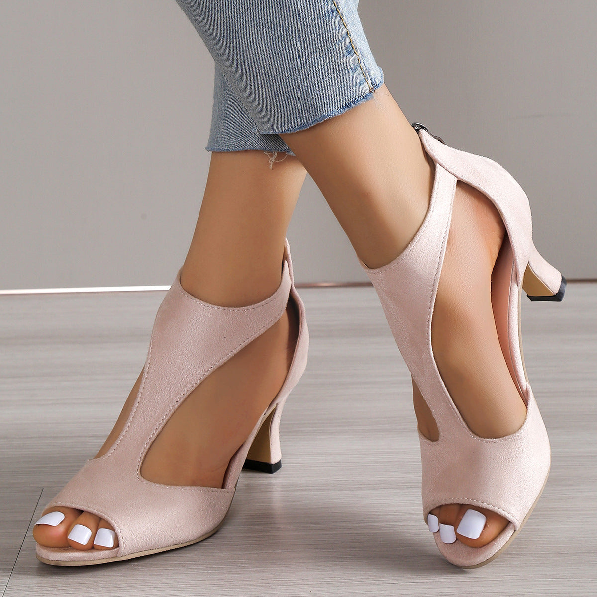 Elegantes zapatos de tacón, ideales para el dia a dia