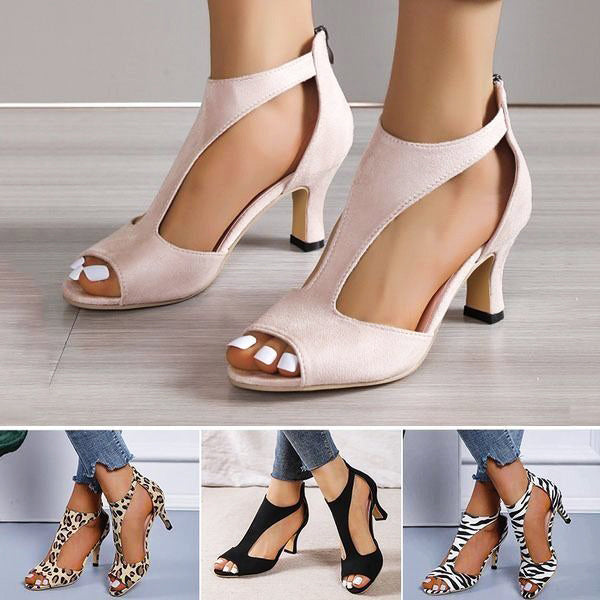 Elegantes zapatos de tacón, ideales para el dia a dia