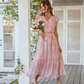Vestido casual estampado