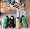 Zapatillas de moda para mujer con suela gruesa