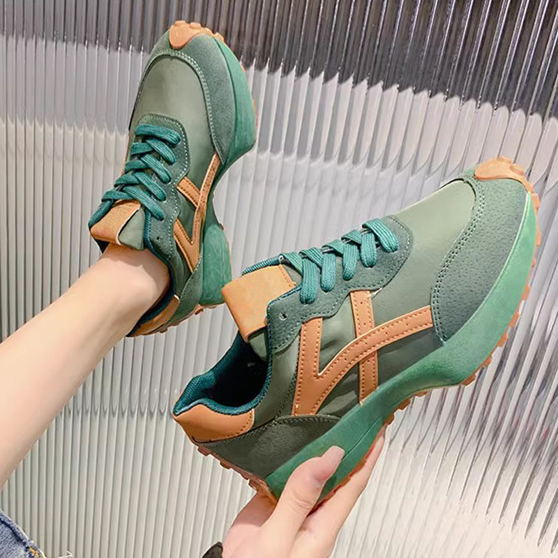 Zapatillas de moda para mujer con suela gruesa