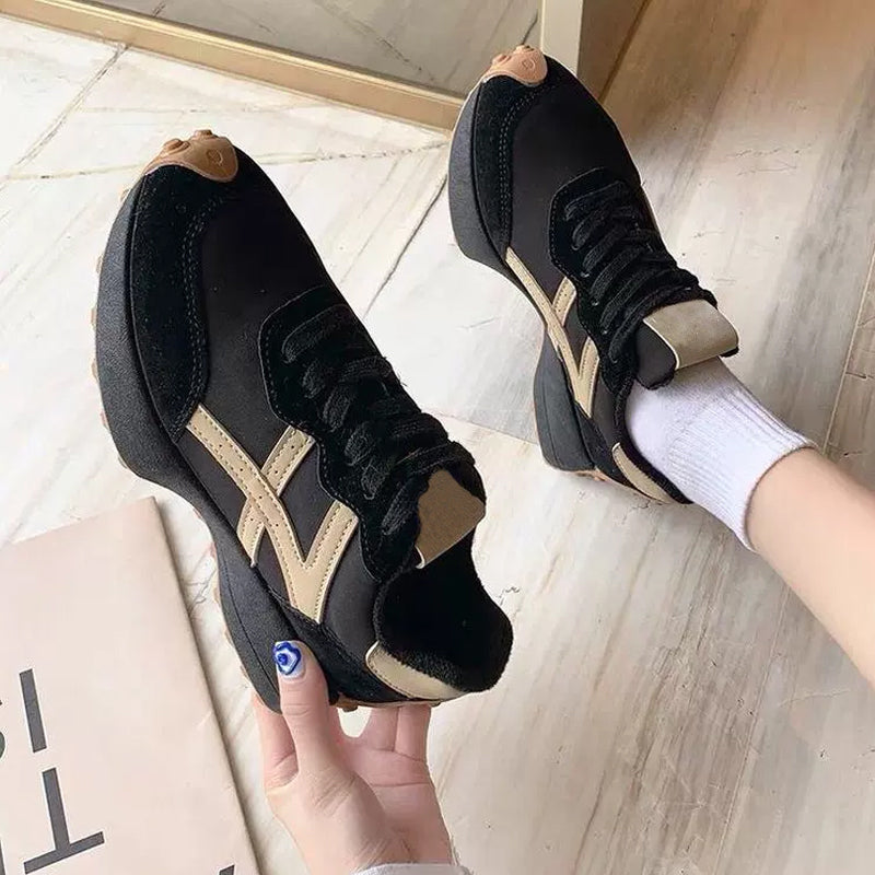 Zapatillas de moda para mujer con suela gruesa