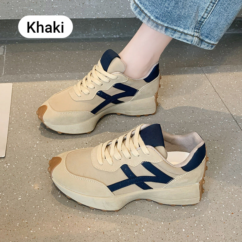 Zapatillas de moda para mujer con suela gruesa