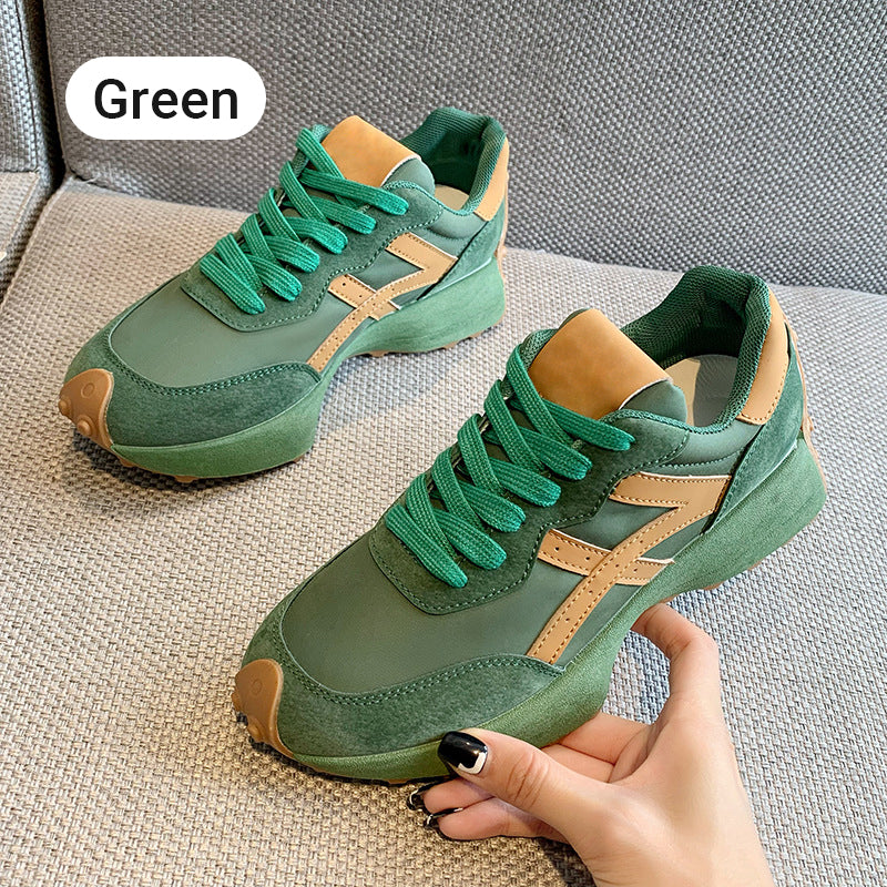 Zapatillas de moda para mujer con suela gruesa