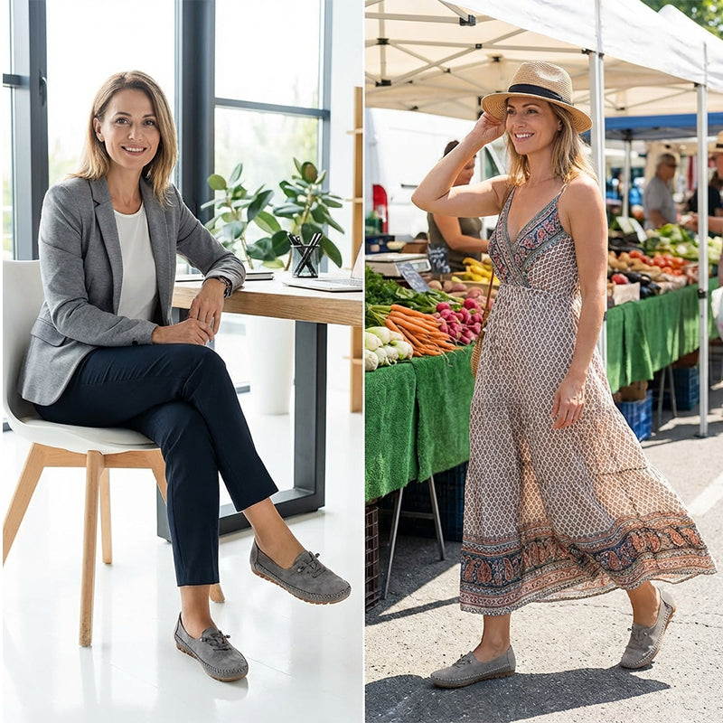 Mocasines informales para mujer