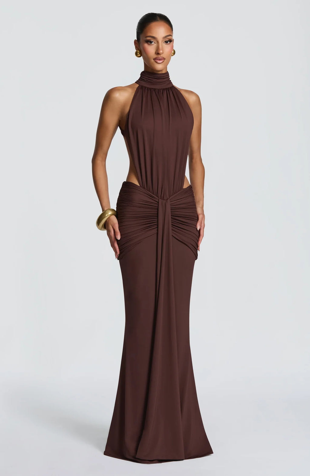 Vestido Largo Naia - Corte Sirena con Espalda Escotada