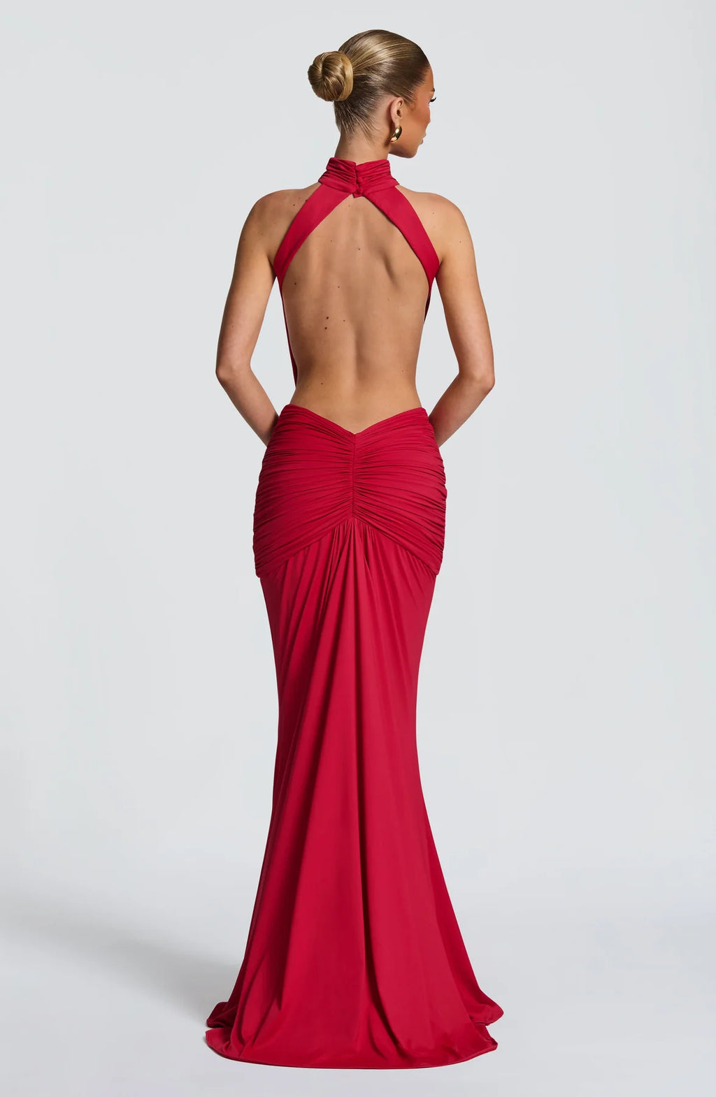 Vestido Largo Naia - Corte Sirena con Espalda Escotada